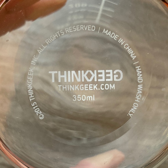 ThinkGeek Glass Mug - Picture 2 of 2